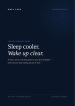 The Hot Sleeper's Guide — Free Gift